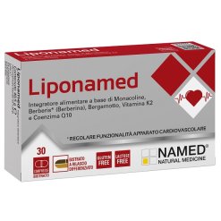 Named Liponamed - Integratore per la Funzionalità Cardiovascolare - 30 Compresse