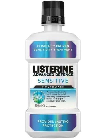 Listerine advanced defense sensitive collutorio 500 ml