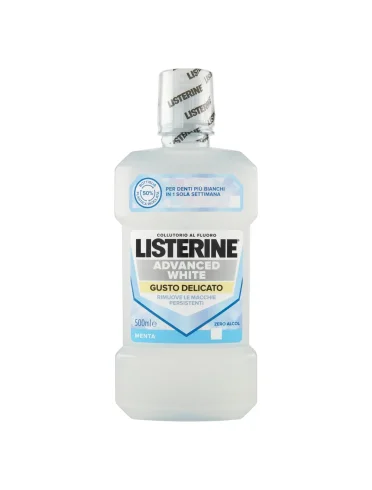 Listerine advance white collutorio gusto delicato 500 ml