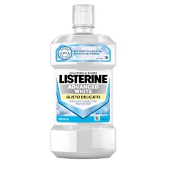 Listerine Advanced White Gusto Delicato Collutorio 500 ml