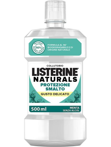 Listerine naturals collutorio protezione smalto 500 ml