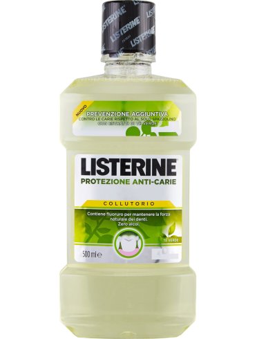 Listerine protezione anti-carie collutorio 500 ml