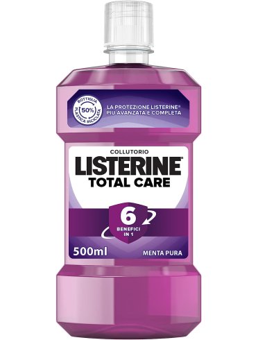 Listerine total care collutorio menta pura 500 ml