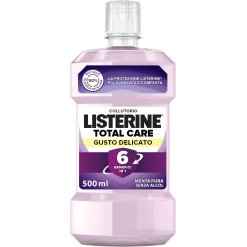 Listerine Total Care Collutorio Gusto Delicato 500 ml