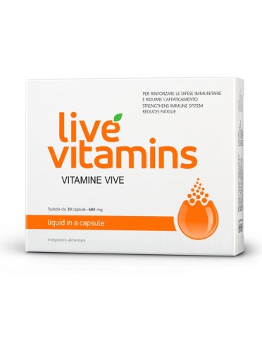 Live vitamins integratore difese immunitarie 30 capsule