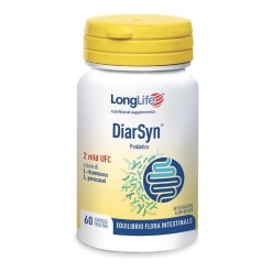 LongLife DiarSyn - Integratore di Probiotici - 60 Capsule
