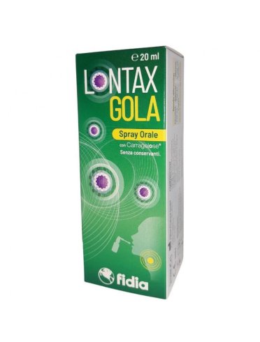 Lontax gola - spray orale per il trattamento delle infezioni virali - 20 ml