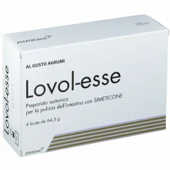 Lovol-Esse - Integratore Alimentare per la Pulizia dell'Intestino - 4 Bustine