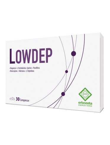 Lowdep - integratore per tono dell'umore - 30 compresse