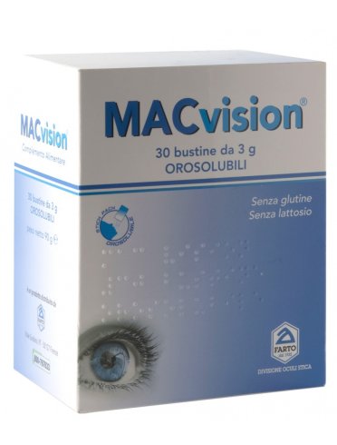 Macvision integratore benessere vista 30 bustine