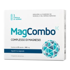 MagCombo - Integratore di Magnesio per la Funzione Muscolare - 20 Capsule