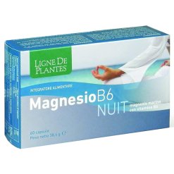 Magnesio B6 Nuit Integratore Stanchezza 60 Capsule