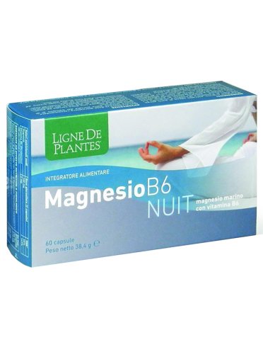 Magnesio b6 nuit integratore stanchezza 60 capsule
