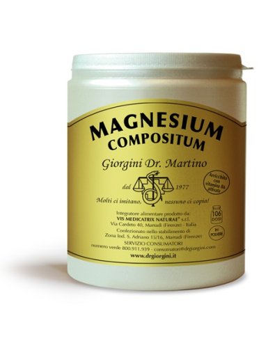 Magnesium compositum - integratore per stanchezza e affaticamento - polvere 500 g