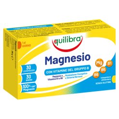 Magnesio Integratore con Vitamine Gruppo B 30 Compresse