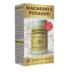 Magnesio e Potassio - Integratore per Stanchezza e Affaticamento - Polvere 180 g