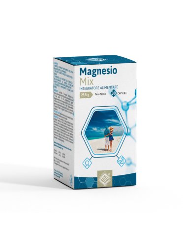 Magnesio mix integratore stanchezza e affaticamento 60 capsule