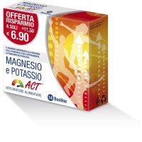 Magnesio e Potassio Act Integratore 14 Bustine