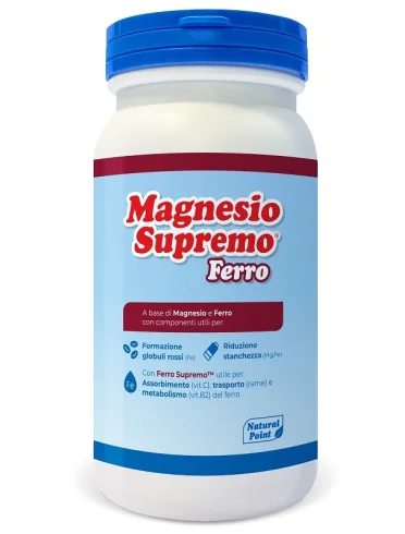 Magnesio supremo ferro integratore 150 g Magnesio supremo ferro integratore 150 g