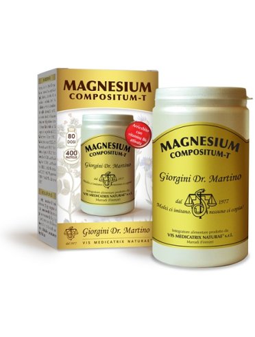 Magnesium compositum-t - integratore di magnesio e aminoacidi - 400 pastiglie