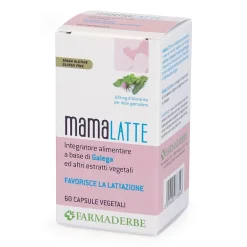 Mama Latte Integratore per Lattazione 60 Capsule