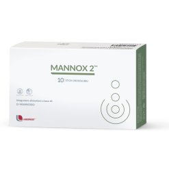 Mannox 2 - Integratore per Vie Urinarie - 10 Stick Orosolubili