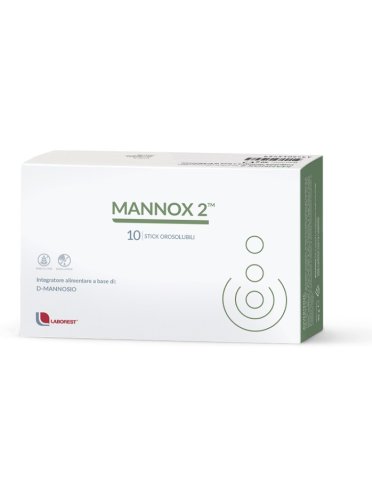 Mannox 2 - integratore per vie urinarie - 10 stick orosolubili