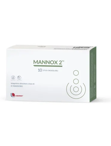 Mannox 2 - integratore per vie urinarie - 10 stick orosolubili Mannox 2 - integratore per vie urinarie - 10 stick orosolubili