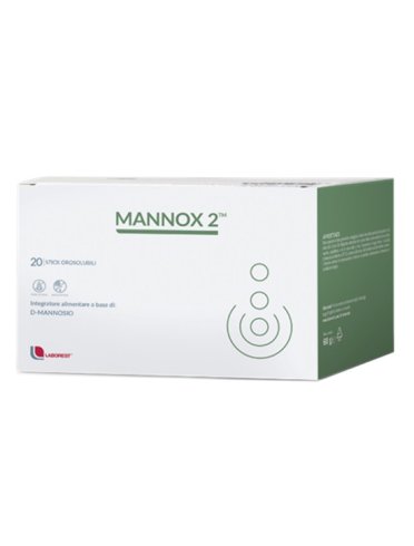 Mannox 2 - integratore per vie urinarie - 20 stick orosolubili