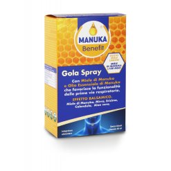 Manuka Benefit Gola Spray - Integratore per Difese Immunitarie - 20 ml
