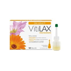 Vitilax Microclismi Adulti - Trattamento della Stitichezza- 6 Microclismi x 9 g