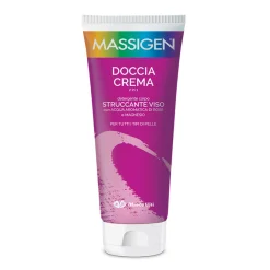 Massigen - Doccia Crema 2 in 1 Detergente Corpo e Struccante Viso - 200 ml