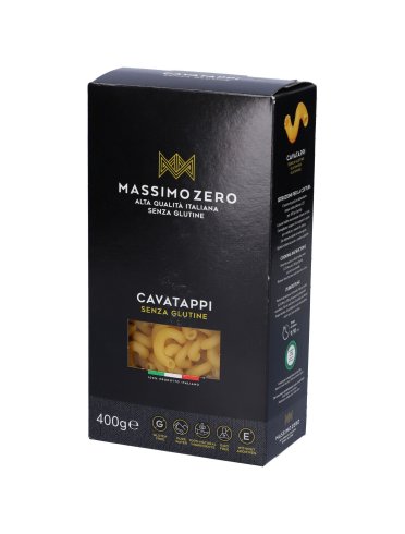 Massimo zero cavatappi senza glutine 400 g