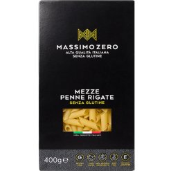 Massimo Zero Mezze Penne Rigate Senza Glutine 400 g