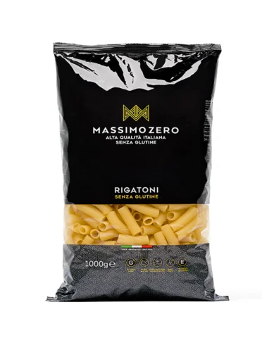 Massimo zero rigatoni senza glutine 1 kg Massimo zero rigatoni senza glutine 1 kg
