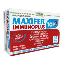 Maxifer Immunoplus Top 7 - Integratore Difese Immunitarie - 30 Compresse