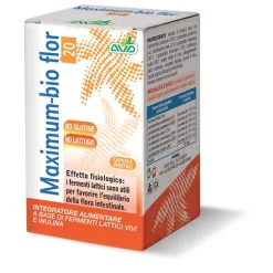 Maximum-Bio Flor 20 - Integratore di Fermenti Lattici - 75 Capsule
