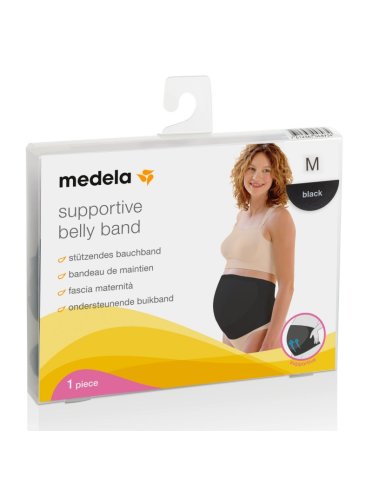 Medela fascia maternità colore nero taglia m 1 pezzo