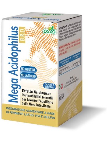 Mega acidophilus - integratore di fermenti lattici - 75 capsule