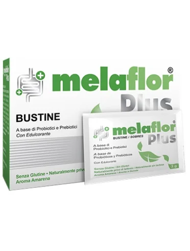 Melaflor plus - integratore di probiotici e prebiotici - 10 bustine