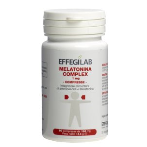 Melatonina Complex 1 mg - Integratore per Favorire il Sonno - 90 Compresse