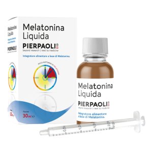 Pierpaoli Melatonina Liquida - Integratore per Favorire il Sonno - 30 ml
