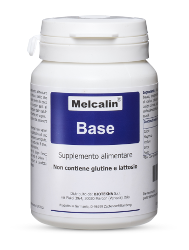 Melcalin base integratore metabolismo acido base 84 compresse