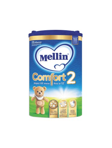 Mellin comfort 2 latte in polvere 800 g