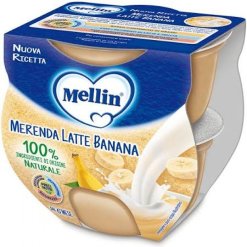 Mellin Merenda Latte Banana 2x100g