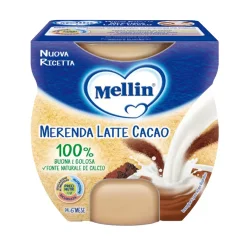 Mellin Merenda Latte Cacao 2x100 g