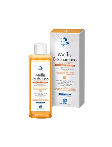 Biogena mellis bio-shampoo - shampoo extra-dolce naturale per lavaggi frequenti - 200 ml