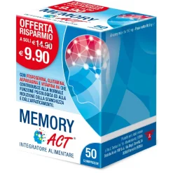 Memory Act Integratore Funzione Cognitiva 50 Compresse