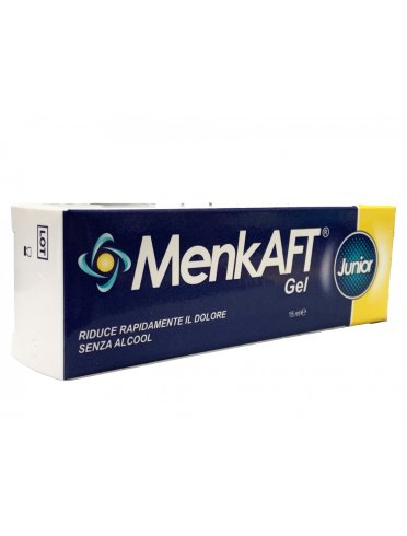 Menkaft gel junior - trattamento cutaneo per alleviare i dolori - 15 ml