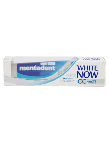 Mentadent white now cc dentifricio sbiancante 75 ml
